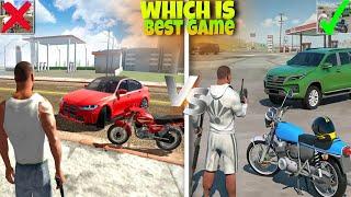 Openwolrd indian driving bike game VS Indian bike driving 3d || funntyaa