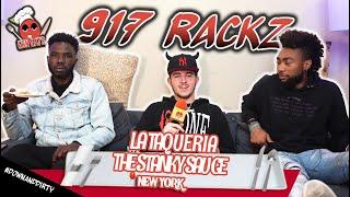 Taylor Elajas & 917 Rackz Rate La Taqueria & The Stanky Sauce Out of 5 's | NEW YORK | EBN EATS