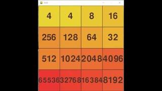 Cracking 2048 in Python with Expectiminimax