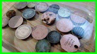 Cleaning Old Coins with White Vinegar & Salt