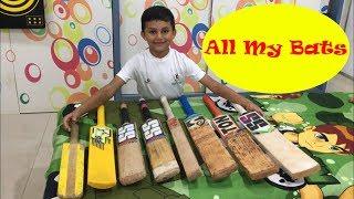 Angad Thakur's all cricket bats #cricketchannel