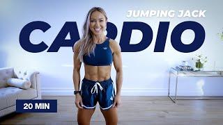 20 Min Jumping Jack CARDIO WORKOUT at Home | Caroline Girvan