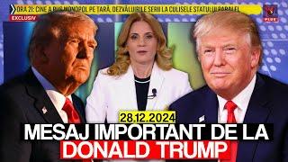 Mesaj IMPORTANT de la Donald Trump pentru Romani! Anca Alexandrescu Realitatea Plus