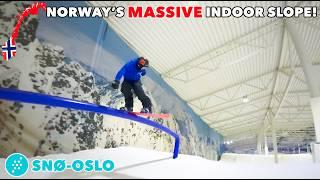 Norway’s BIGGEST Indoor Ski Resort Is The BEST in the WORLD!? (SNØ-OSLO)