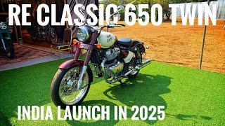 Royal Enfield Classic 650 Twin debuts | First Look | India launch, price, features | Motoverse 2024