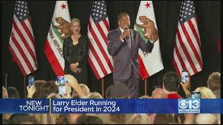 Radio host Larry Elder announces 2024 GOP bid for president