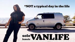 A Side Of My Life I Normally Don't Show | Solo Female Vanlife VLOG