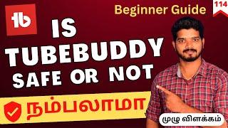 How To Use Tubebuddy For Youtube In Tamil 2023 | Tubebuddy Seo Tool Explained | 114