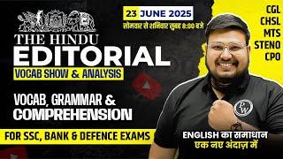 The Hindu Analysis Today | 23 June 2025 The Hindu Newspaper Analysis | Hindu Analysis by Bhragu Sir
