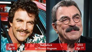 Magnum, P.I. (TV series) the cast from 1980/88 to 2022 Then and now