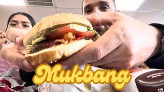 Business Talk In A Burger King Mukbang!