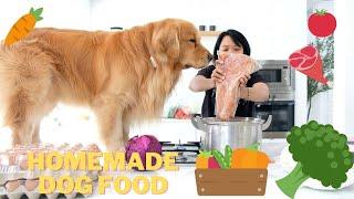 ทำอาหารให้เด็กๆกินกันจ้า HOMEMADE DOG FOOD