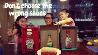 DON'T CHOOSE THE WRONG SAUCE WITH MOMMY(SAM&ALEX)