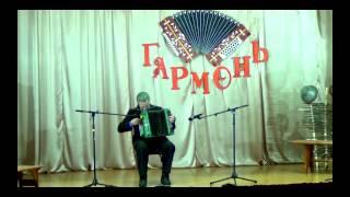 Княгиниский гармонист---Куйдин. И. А---на празднике гармони в г.Сергач
