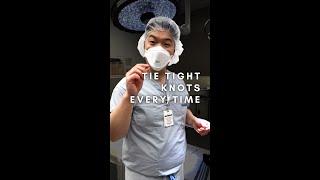 One Handed Surgical Knot - How to Slide Perfect Knots Every Time