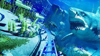 FIRST EVER! Underwater Ocean Roller Coaster! (POV)