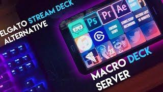 Elgato Stream Deck Alternative | Macro Deck Server Review