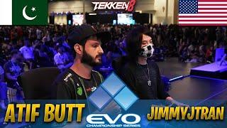 Falcon | Atif (Dragunov) vs Jimmyjtran (Bryan) EVO 2024 - Top 48 Winner - Tekken 8