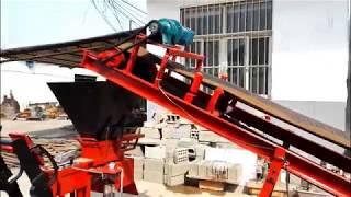 HBY1-15 semi auto clay brick machine