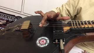 Plucking practice at 60bpm & 65bpm on three strings by veena Srinivas