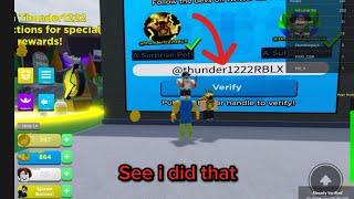 Glitch to get a 10B pet in Mega Noob Simulator (Roblox)