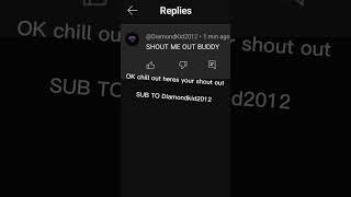 @DiamondKid2012 sub to him
