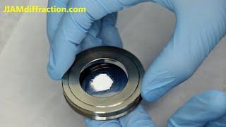 XRD Sample Preparation - Shallow Well Sample Holder - X-ray Diffraction