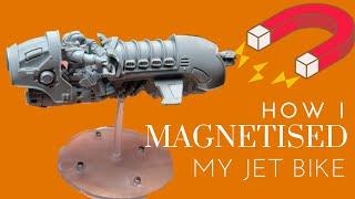 Hobbying- How Mr MLG Magnetised His Jet Bike For Warhammer 30k Horus Heresy