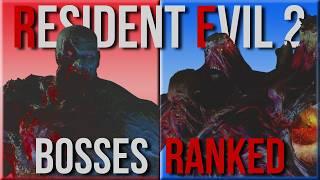 ALL RESIDENT EVIL 2 Bosses RANKED WORST TO BEST (2 Remake)