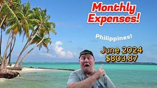 Actual Cost of Living Philippines! June 2024 Expenses!