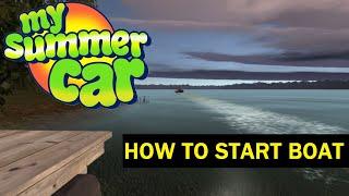 My Summer Car ЛОДКА УПЛЫЛА БЕЗ МЕНЯ