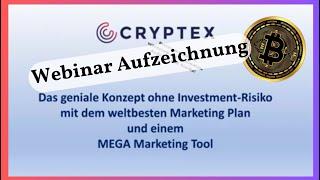 Webinar Aufzeichnung - Alles was du wissen mußt ‼️ #cryptex