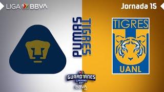 Resumen | Pumas vs Tigres | LIGA BBVA MX - Guard1anes 2021 - Jornada 15 |