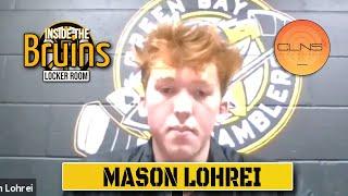 Bruins Second-Round Pick Mason Lohrei Draft Interview | NHL Draft 2020