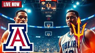 Arizona vs Arizona State Live Now | NCCA Men's College Basketball 2025