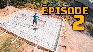 Auto Construction d'un Garage EP2 | On fait une dalle Monolithique