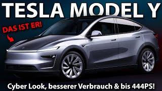 TESLA MODEL Y 2025 - Cyber Look, better consumption & up to 444 PS!