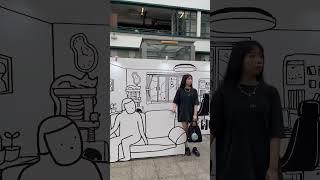 Things to do in Hong Kong Illustration Art Exhibition插畫藝術展 “Homeland” Family Market 2023 #shorts