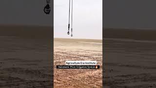 Pivot irrigation system is work on the principal of sprinkler irrigation system #farming #irrigation
