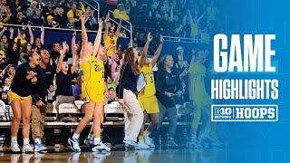 Detroit Mercy at Michigan | Highlights | Big Ten Women's Basketball | 12/14/2024