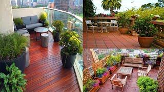 Modern Large Balcony Garden Design Ideas | Apartment Balcony garden ideas