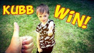 Kubb WIN! | The Great Swedish Yard Game!