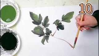 Lesson 10_Learning to Paint Peonies_有字幕 (With subtitles)