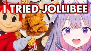 Biboo Tried Jollibee for the FIRST TIME EVER 【Hololive EN】