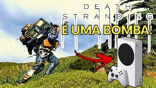 ZEREI Essa "BOMBA" de DEATH STRANDING no XBOX SERIES S|X e Aqui Vai Minha ANÁLISE SINCERA!