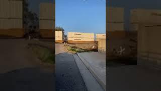 Авария на железнодорожном переезде