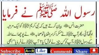 HAZRAT MUHAMMAD (S.A.W) Nay Farmaya