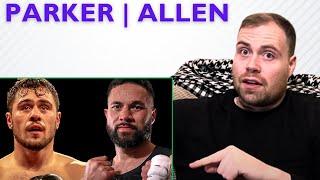 JOSEPH PARKER | DAVE ALLEN COULD HAPPEN IN SEPTEMBER