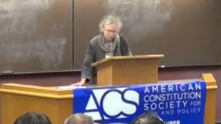 American Constitution Society Lecture Professor Winnifred Sullivan