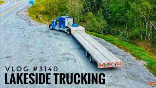 LAKESIDE TRUCKING | My Trucking Life | Vlog #3140